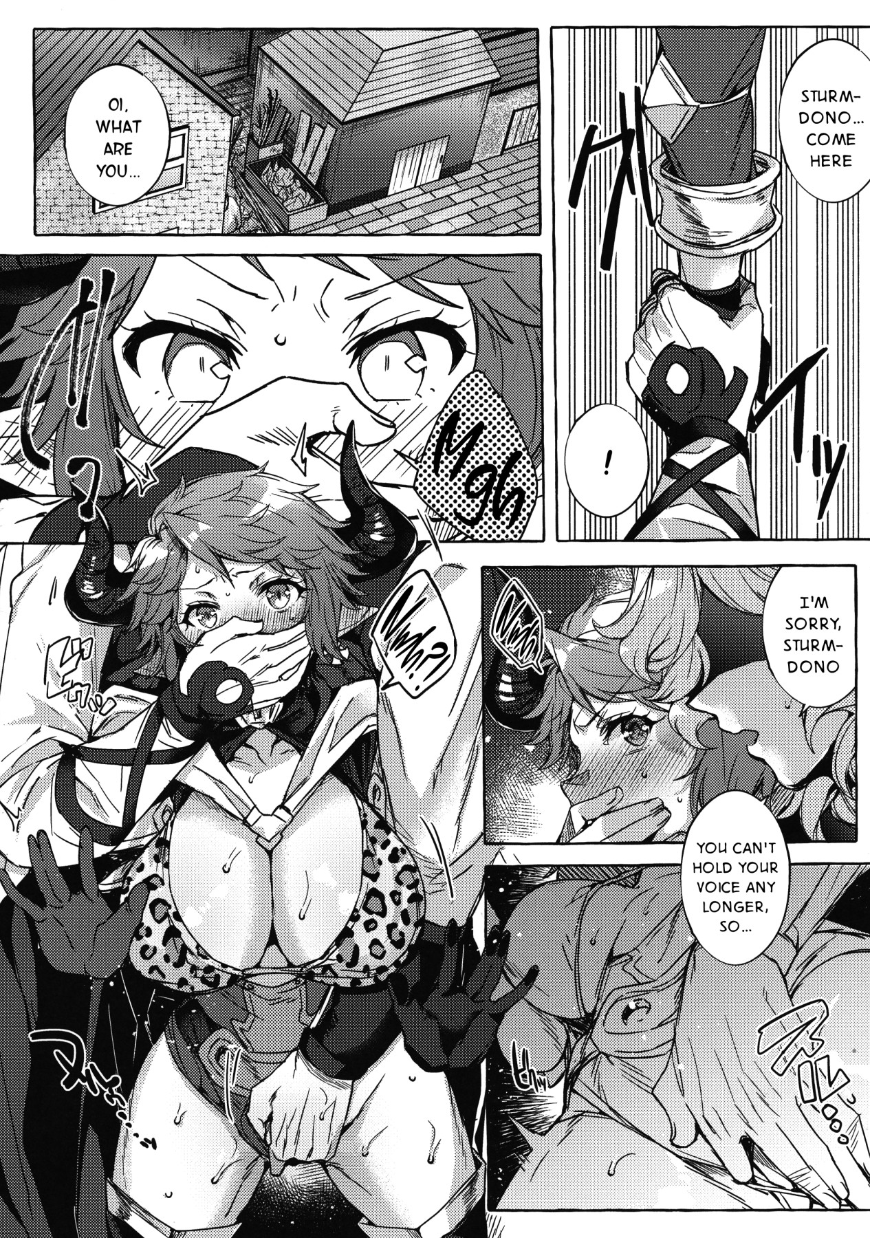 Hentai Manga Comic-A Book About Sturm-dono Who Became Madly in Love Because of a Aphrodisiacs Effect-Read-6